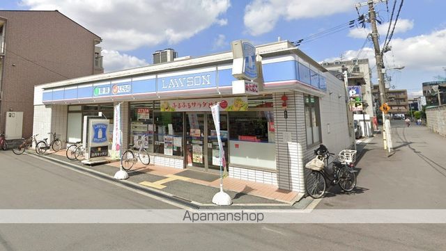 コンビニ　ローソン矢田駅前店（コンビニ）まで828m