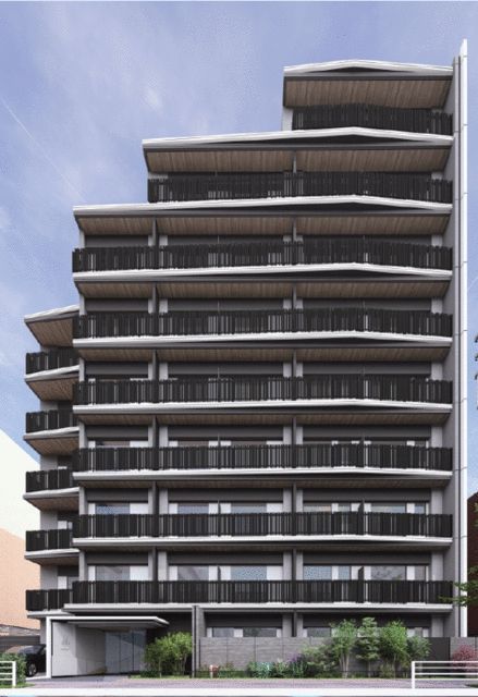 建物外観　６月完成予定の新築マンションです♪