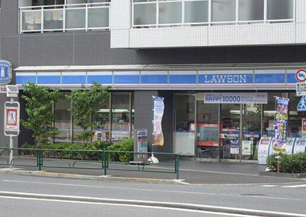 コンビニ　ローソン新宿荒木町店（コンビニ）まで110m