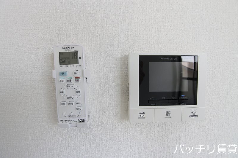 セキュリティ　建築中の為、画像は同型タイプの別物件になります。現況を優先。