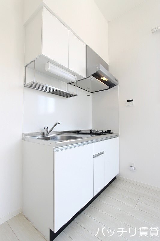キッチン　建築中の為、画像は同型タイプの別物件になります。現況を優先。