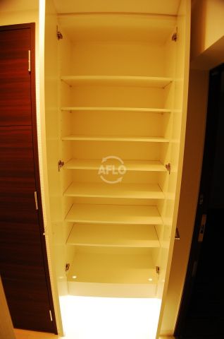 玄関　レジュールアッシュ心斎橋リュクス　シューズＢＯＸ