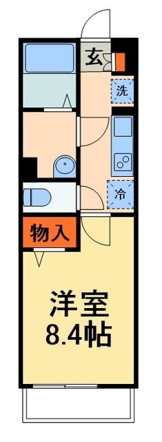 ＪＲ武蔵野線 船橋法典駅 徒歩9分 3階建 築10年の間取り写真