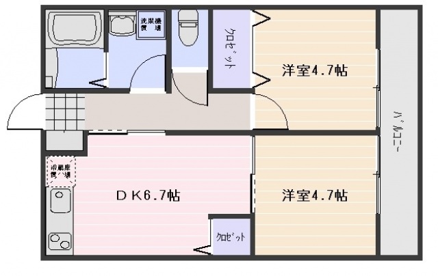盛林レジデンスA棟の間取り写真