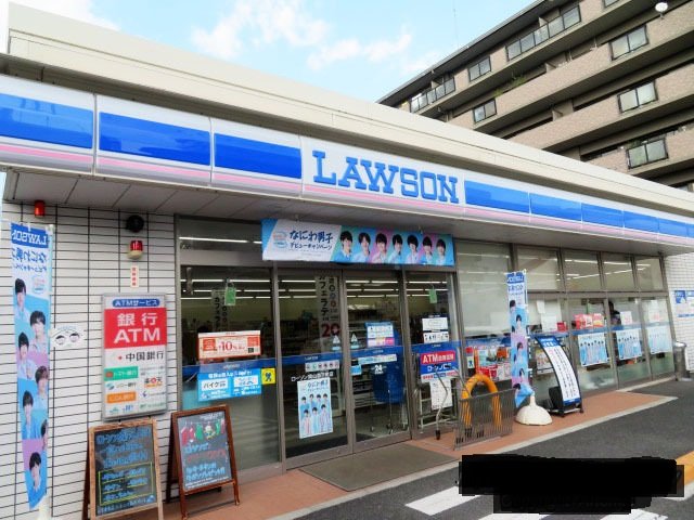 コンビニ　ローソン　岡山森下町店（コンビニ）まで427m