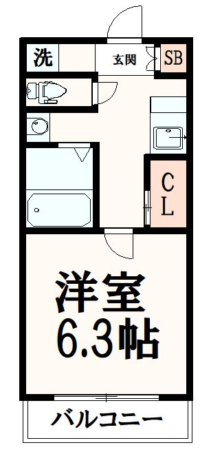 C’s 5 KOYATAの間取り写真