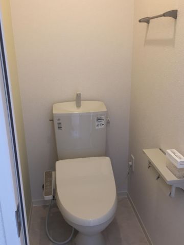 トイレ　ゆったりとした空間のトイレです