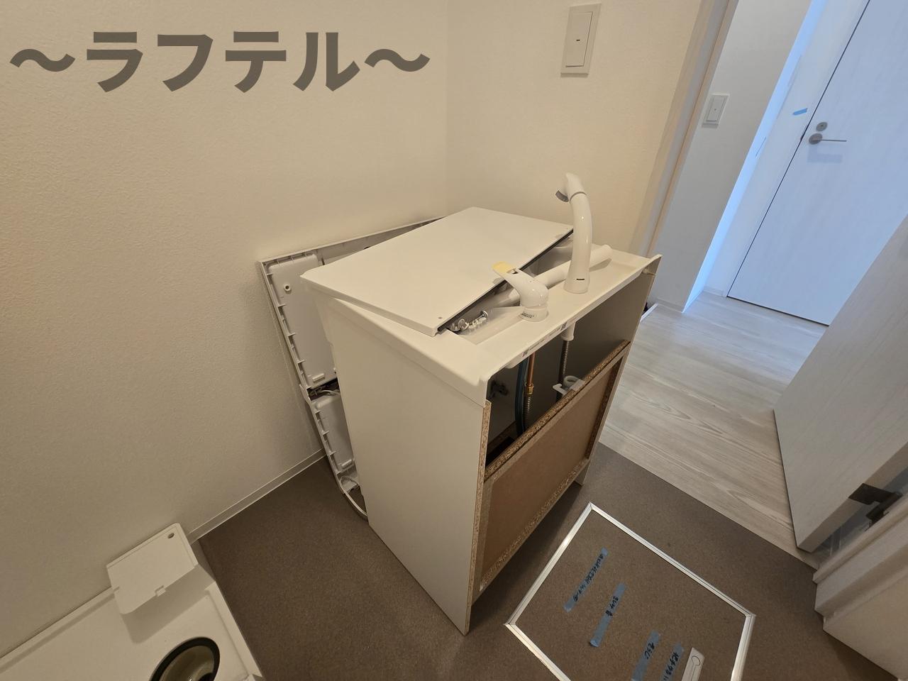 洗面設備　同メーカー施工　別部屋イメージ写真