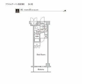 プライムアーバン西荻窪IIの間取り写真