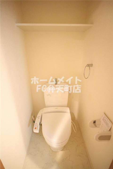トイレ　ゆったりとした空間のトイレです