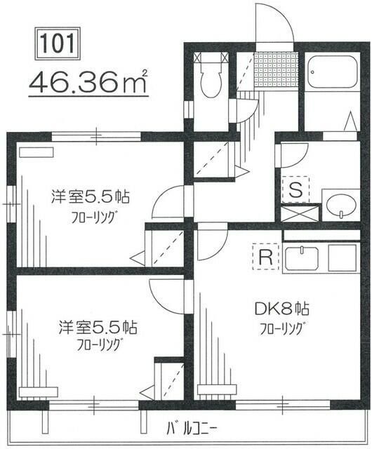 レヴァンテ渋谷の間取り写真
