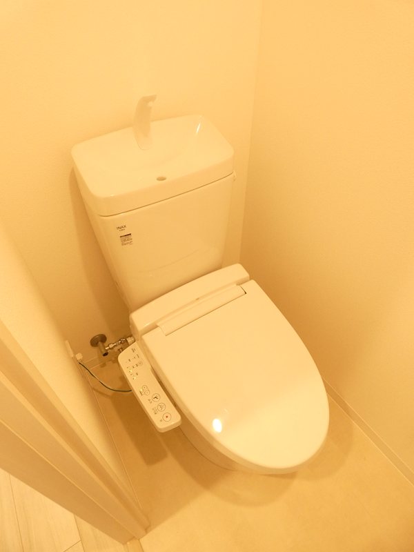 トイレ　ゆったりとした空間のトイレです
