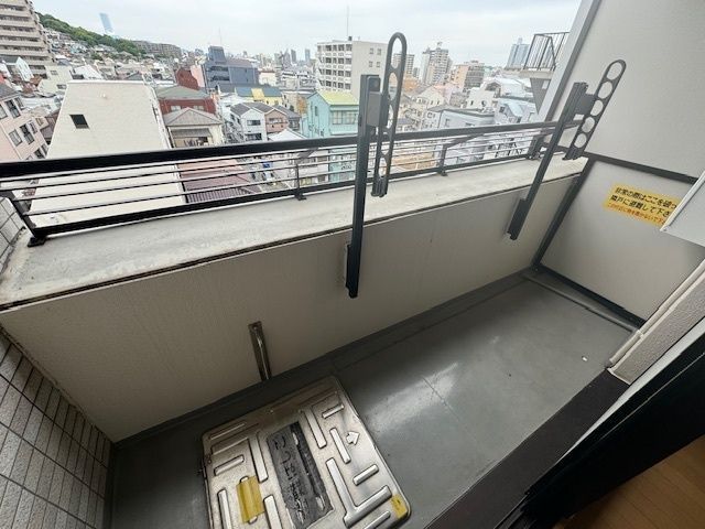 バルコニー　陽当たり良好なバルコニーです