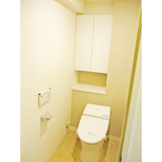 トイレ　ゆったりとした空間のトイレです