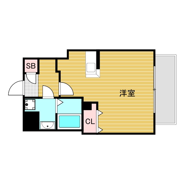 Luxe十三東の間取り写真
