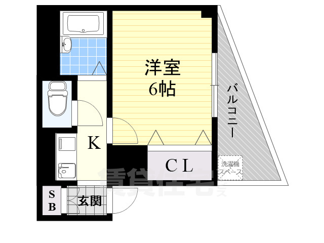 保田マンションの間取り写真
