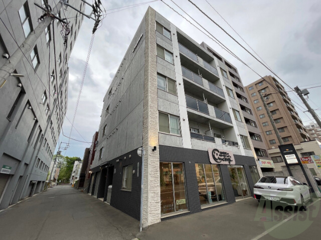 建物外観　札幌市中央区南１４条西「ライトニングビル」