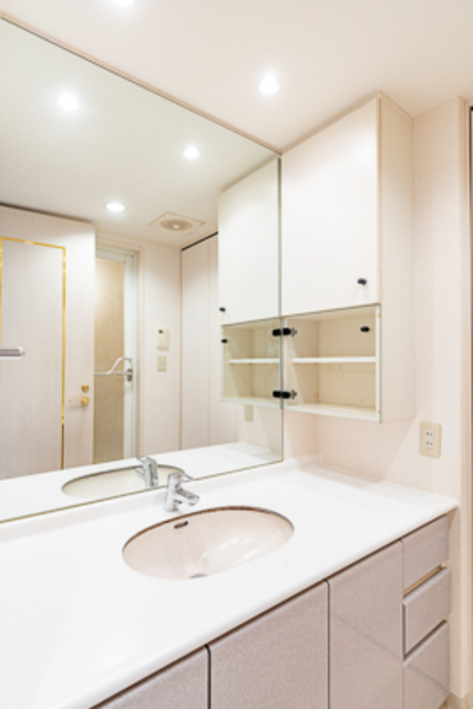 洗面設備　※写真は同タイプ住戸です。
