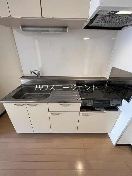 キッチン　2口ガスコンロ付き☆※参考画像