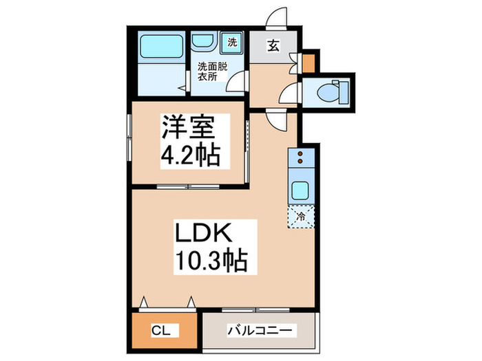 Premium Garden りんくうの間取り写真