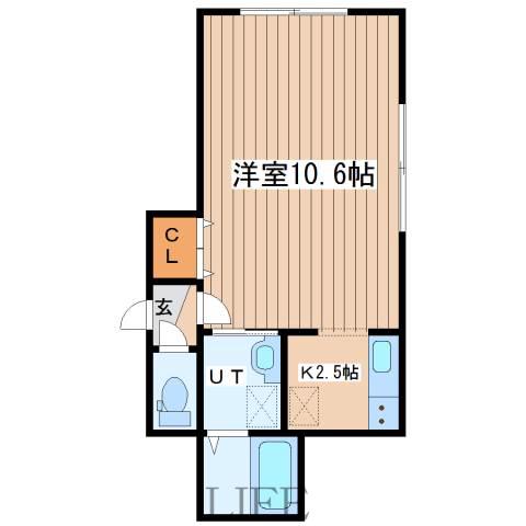 ジュピター山の手の間取り写真