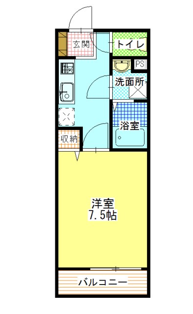 CrestIVの間取り