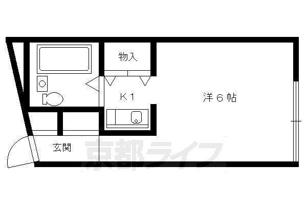 Ｂ－ＬＯＣＫ神楽岡の間取り