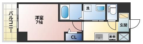 MDI Prosperare 北九州市立大学前の間取り