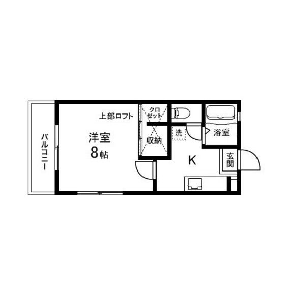 バーシティハウス八木山の間取り