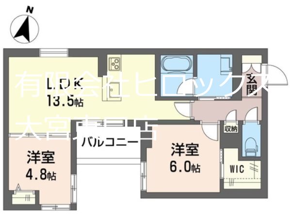 レジェロの間取り