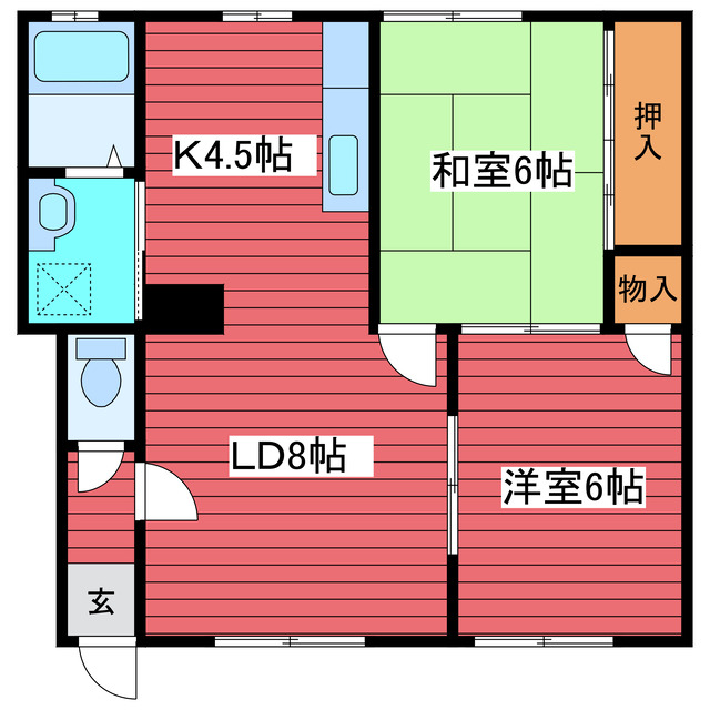 関井ハウスの間取り