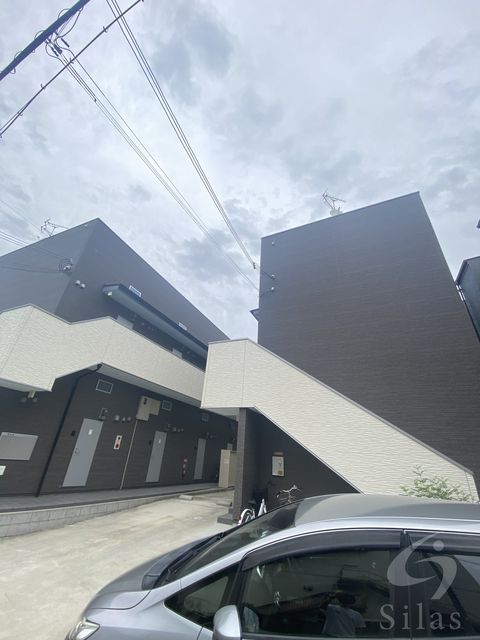 神戸市長田区野田町のアパートの建物外観