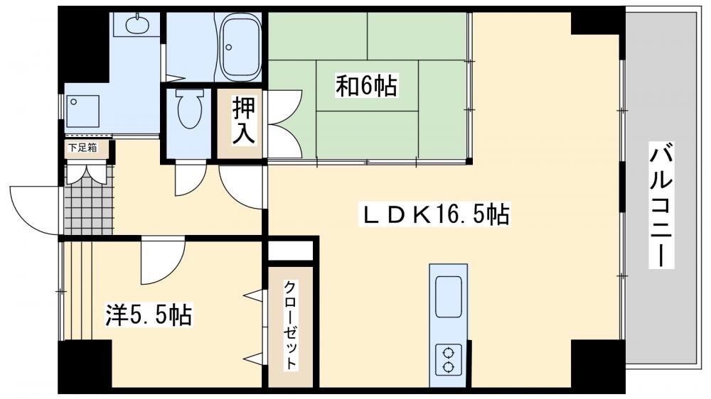 アヴァンセ陣原駅前の間取り