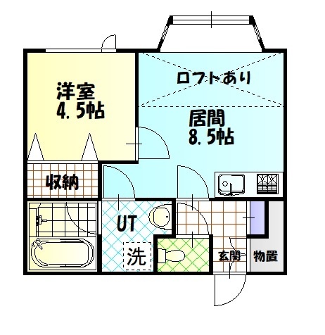 オークランドの間取り