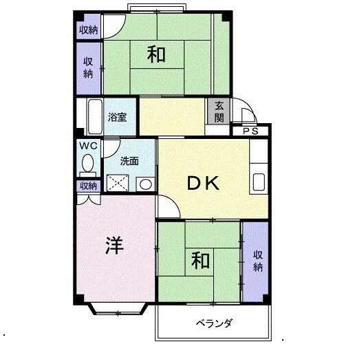 エルプレジオＮＮの間取り