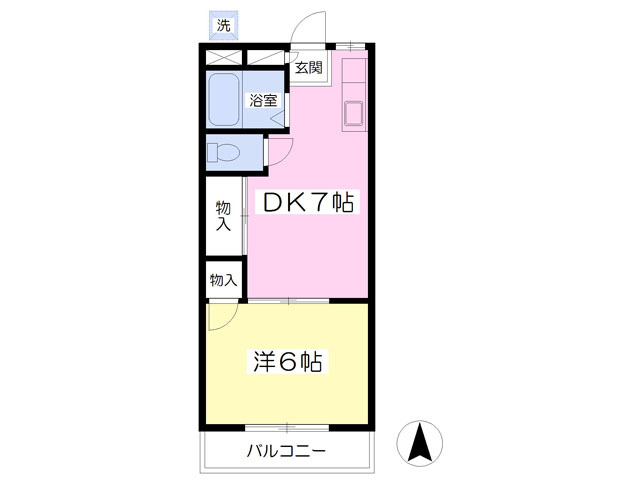 【世田谷区瀬田のマンションの間取り】