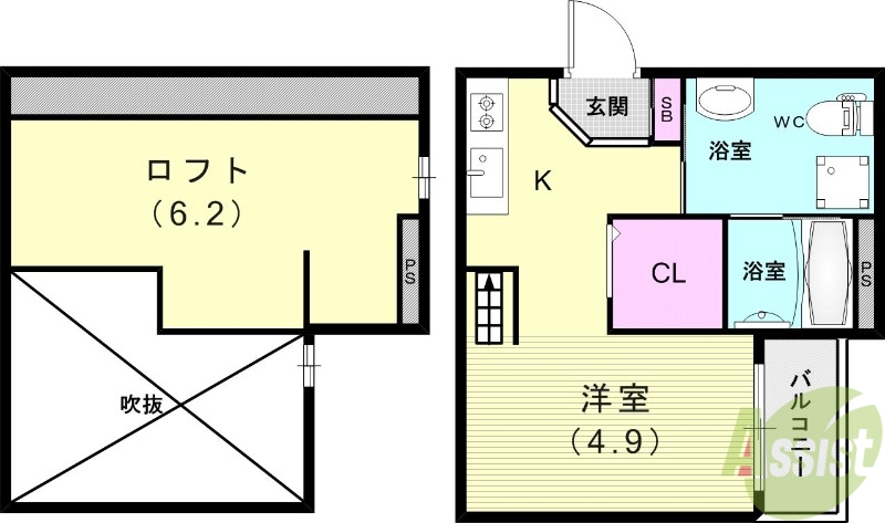 パロアルトIIの間取り