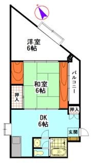 Ｕフラッツの間取り