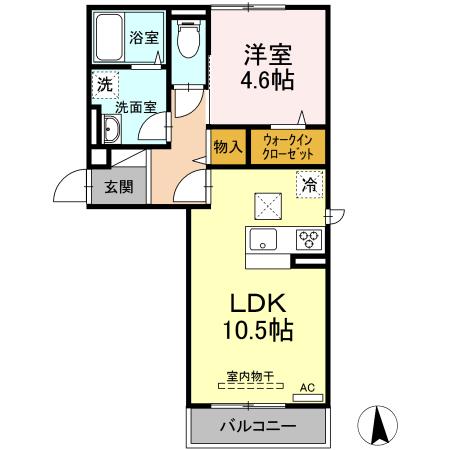 クレールリコルドの間取り