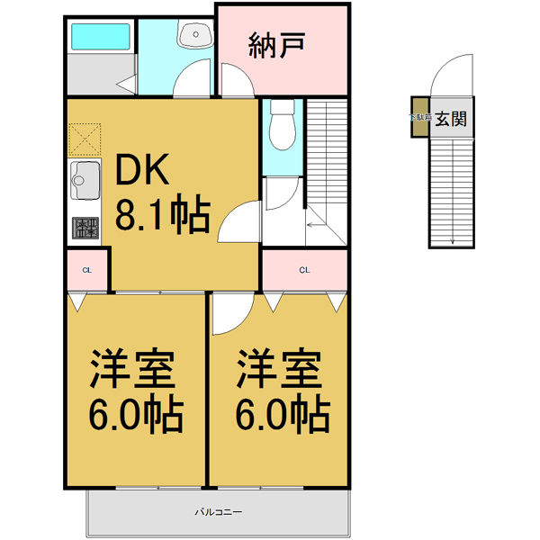 SAKYO21常滑の間取り