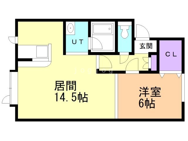 オーストンＢの間取り