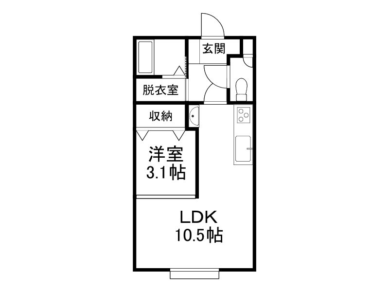 ｈｏｒｏ　ｈｏｒｏの間取り