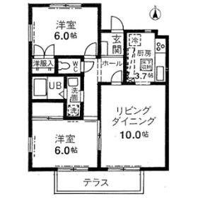 グレースカメリア市が尾Ａの間取り