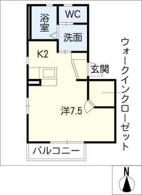 シャーメゾンＴの間取り