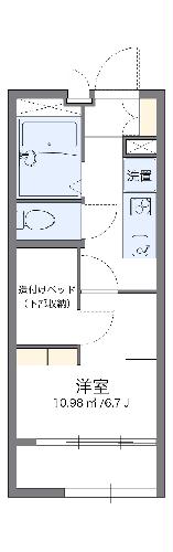 レオパレスＭＹＣの間取り