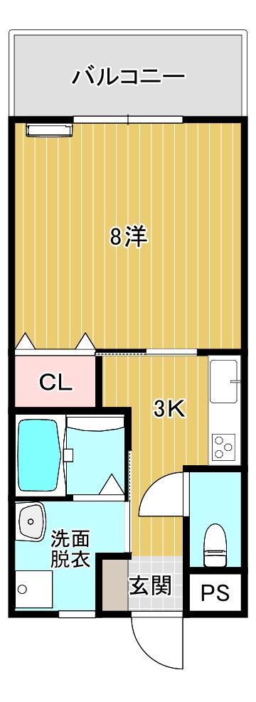 【マーメイドフラットIIの間取り】