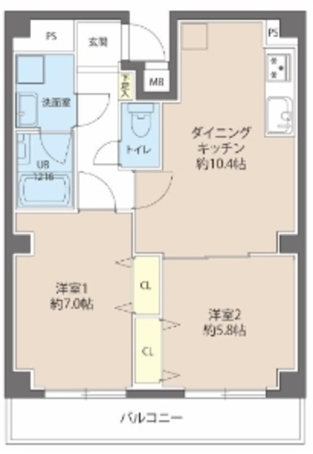 レオーネ秋葉原の間取り