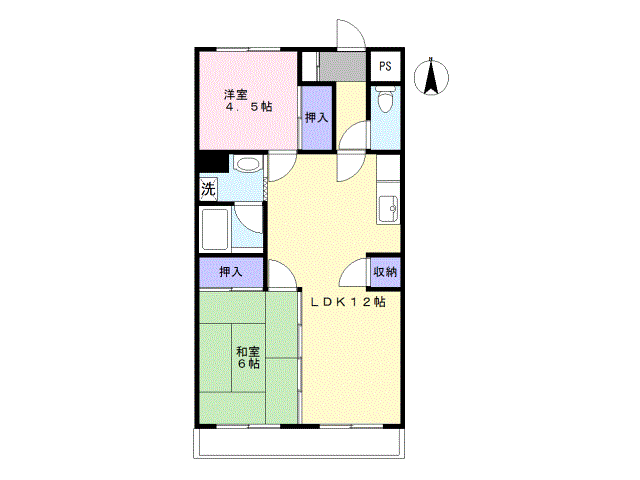 シャトーイリエの間取り