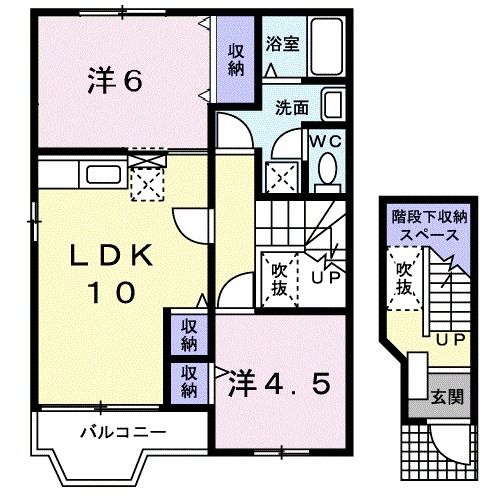 ポワールメゾンＢの間取り