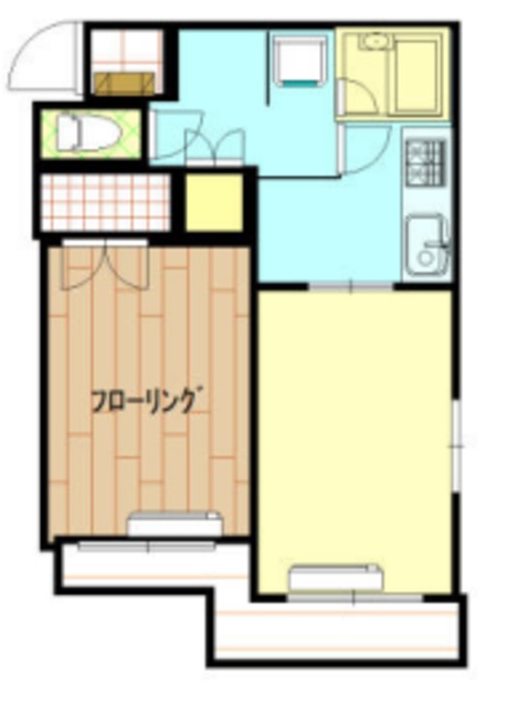 徳丸マンションの間取り